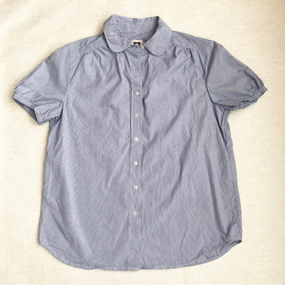 Anne Klein Stripped Button Down Shirt
